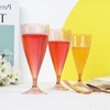 Champagne Flutes Plastic - 16 Pack Stemless Champagne Flutes, Shatterproof