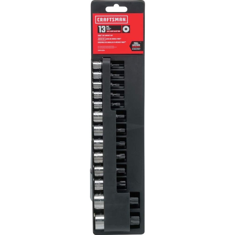 CRAFTSMAN Torx Bit Socket Set, 13-Piece (CMMT49294)
