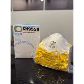 unibir N95 NIOSH Approved Respirator Mask ( 2 Pack Of 20each)