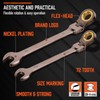 HORUSDY Flex-Head Ratcheting Wrench Set | Metric and SAE |