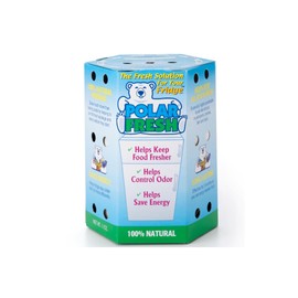 All-in-1 Refrigerator Deodorizer & Produce Saver by Polar Fresh – Fridge Odor Eliminator, Ethylene Gas Absorber, Fridge Moisture Absorber & Efficiency Booster; Surpasses Baking Soda & Charcoal
