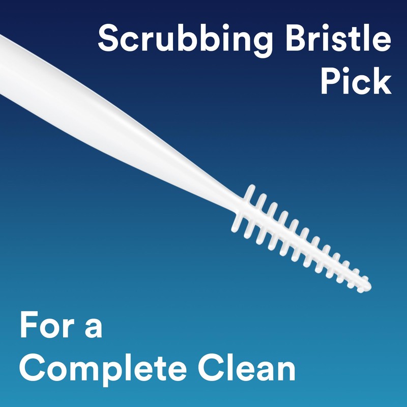 DenTek Complete Clean Floss Picks | Removes Food & Plaque