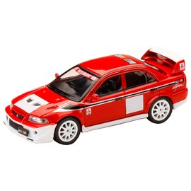 1/64 Mitsubishi LANCER RS EVOLUTION 6 (CP9A) 2000 RALLIART White/Red