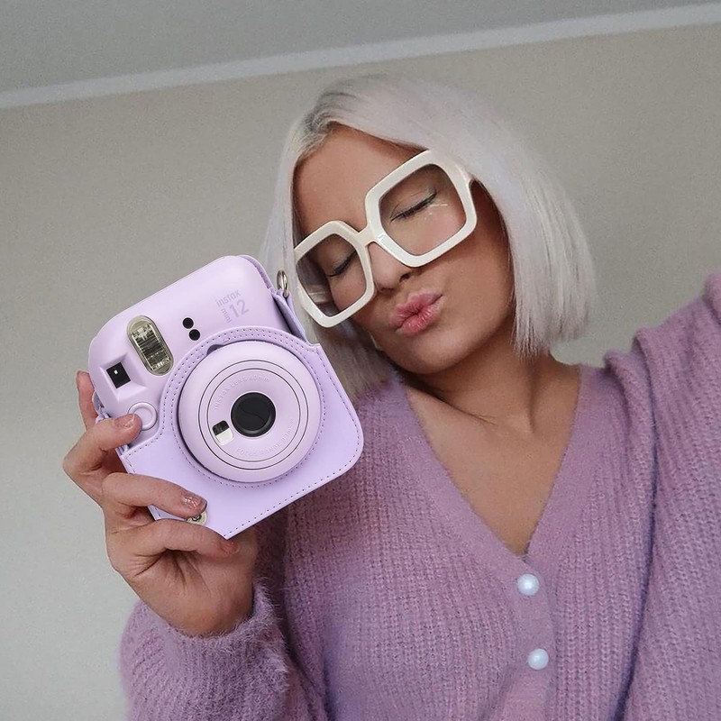 Instant Mini 12 Case Purple, Fuji Instax Mini 12 Camera