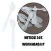 200 Pcs Disposable Facial Cream Spatulas Makeup Mask Tip Scoops