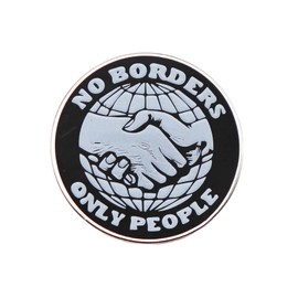 No borders - Emaille Pin