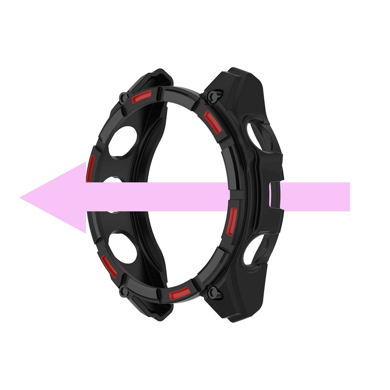 ZoRoll Protector Case Compatible with Garmin Fenix 8 43 mm,