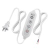 Lamp Dimmer Switch with Cord, Plug-in Dimmer 110-120V Indoor Timer