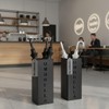 Hiceeden Square Metal Umbrella Holder, Free Standing Umbrella Rack Stand