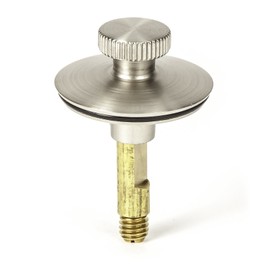 Lift n Turn, (Twist Close) Bath Tub/Bathtub Drain Stopper Includes 3/8" and 5/16" Fittings