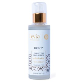 Levia Strengthening Serum with Castor Oil, Strengthens Dry Hair, Protects Against Pollution and Repeated Dyeing, Smooth, Shiny Hair, For All Hair Types, 100 ml