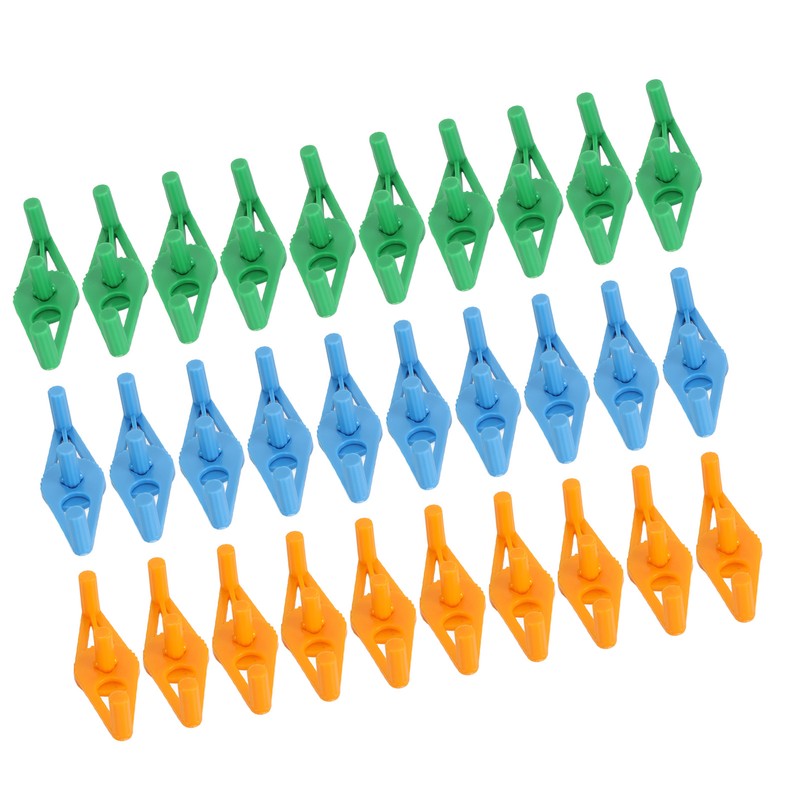 30pcs Low Stress Training Clips Adjustable Reusable Plastic Plant Stem