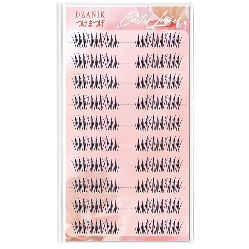 Easy to install one-step false eyelashes, no glue needed, partial