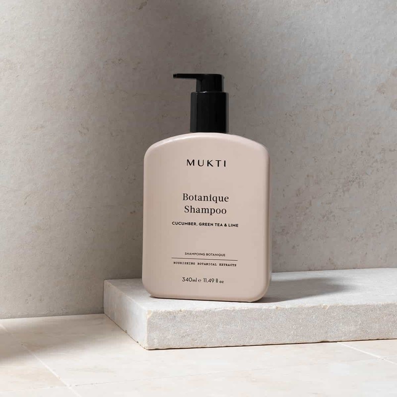 MUKTI Botanique Shampoo, 340ml