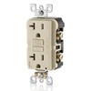 Leviton Dual-Function AFCI/GFCI Outlet, 20 Amp, Self Test, Tamper-Resistant with