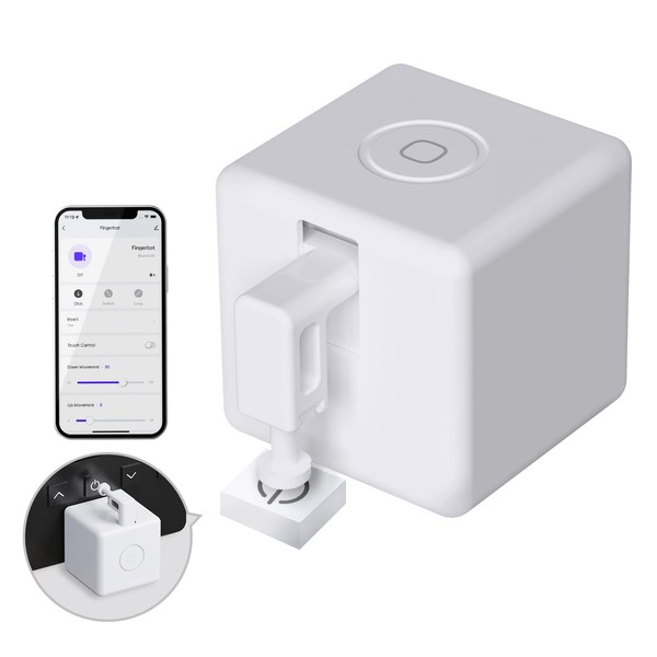 MOES Fingerbot Plus Smart Button Pusher No Wiring Switch, Upgrade