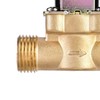 Válvula Solenoide Eléctrica de Latón Normalmente Cerrada de 1/2 "DC