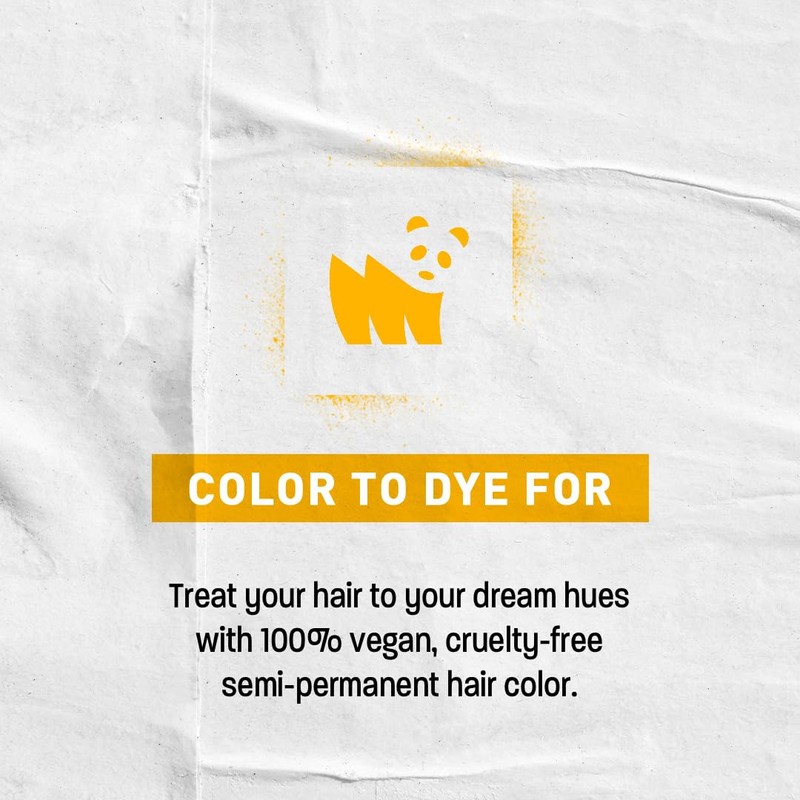 Color X-Change Semi-Permanent Hair Color - Daisy Yellow - Vegan,