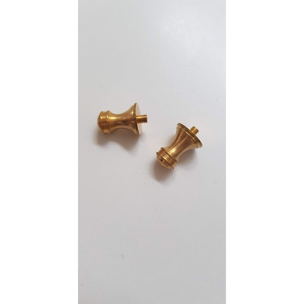 Model Expo 0451 CAPSTAN, Brass 13mm LATER STYLE 2/pack