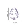 10.4 cm Tropical Leaf Cookie Cutter - 1 Piece -