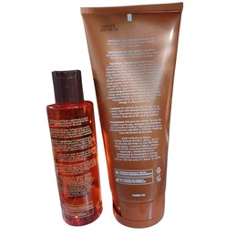 Terramar Kit para Cabello Cobrizo, Acondicionador Matizador 200g y Aceite Protector del Color 98ml, con Aminoácidos y Extractos de Argán
