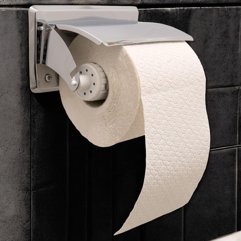 MIJOMA Talking Toilet Roll Holder with Recording Function - Funny