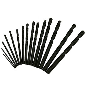 MASO H12342 Jobber Twist Drills 10 x 4.5mm Ground HSS Drill Bits Metric High Speed Steel Jobber Twist Drills Ideal for Processing of Iron, Wood, Aluminum, etc.