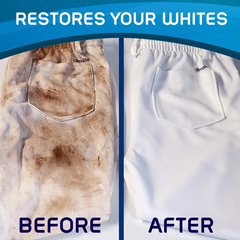 OUT White Brite Laundry Whitener Powder, Stain Remover Detergent Booster