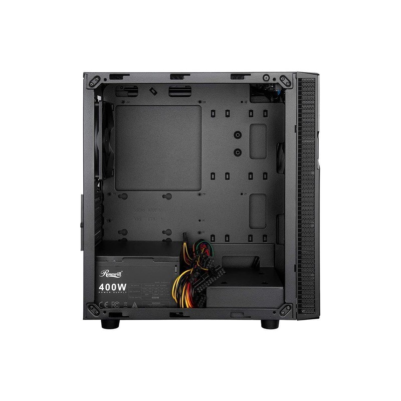 Rosewill FBM-X2-400-HELIX Micro ATX Mini Tower Desktop Gaming & Office