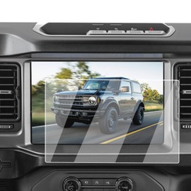 ECOZEN Screen Protector For 2021-2026 Ford Bronco - 12-Inch Navigation Tempered Glass Film For 2021-2026 Bronco(Base/Big Bend/Raptor/Outer Banks/Badlands/Heritage Edition/Stroppe Edition) Accessories