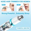 Women's Nose Hair Trimmer, Powerful and Versatile, Waterproof and Easy