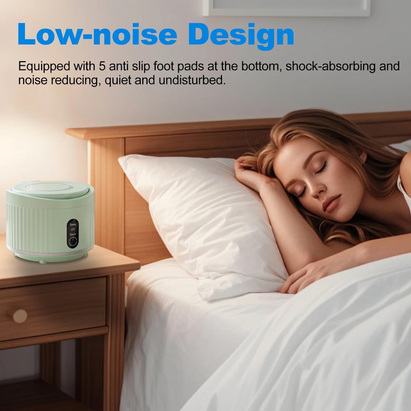 Dental Ultrasonic Retainer Cleaner Machine,45khz Ultrasonic Denture Cleaning Pod,Suitable for