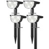 GKGG Solar Lights Outdoor Waterproof IP65, Solar Powered 76 LED