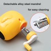 2 in 1 Pencil Sharpener Manual Sharpener with Container -