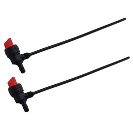 2PCS 101896901 Fuel Pickup Tube with Shut Off Valve Fit for Club Car DS 1992-up & for Precedent 2005-2008 Gas Golf Cart