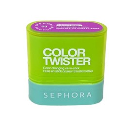 Sephora Colección Color Twister Aceite en barra que cambia de color para labios + mejillas - 03 Bizarre Berry - 0.29 oz / 8.5 g