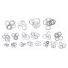 470Pcs Sealing Washer Aluminum Alloy Round Flat Washer Assortment Kit