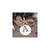 JSJOY Outdoor Christmas Decorations Christmas Ornament for Women Initial A