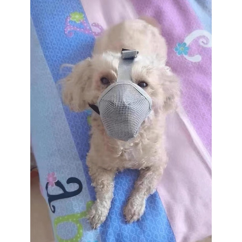 Dog Muzzle for Large Medium Small Dogs, Full-Covered Soft Mesh