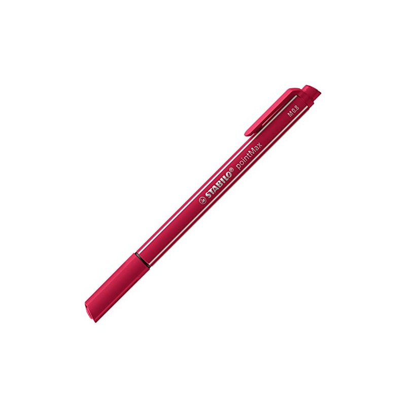 Felt Tip Pen STABILO pointMax Single Pen - Dark Red