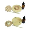 HAN SHENG Wooden Empty Essential Oils Diffuser Bottle Holder Essential