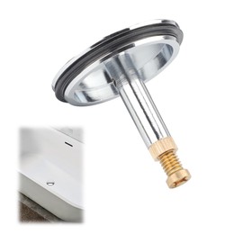 Bathtub Plug with Adjustable Screws Plug for Sinks Bathtub Plug Universal 44 mm Stainless Steel Bathtub Plug Sink Plug for Bathtubs Sink
