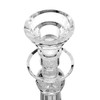 Crystal Candle Holders Set of 2-13" Extra Tall Candlestick Holders