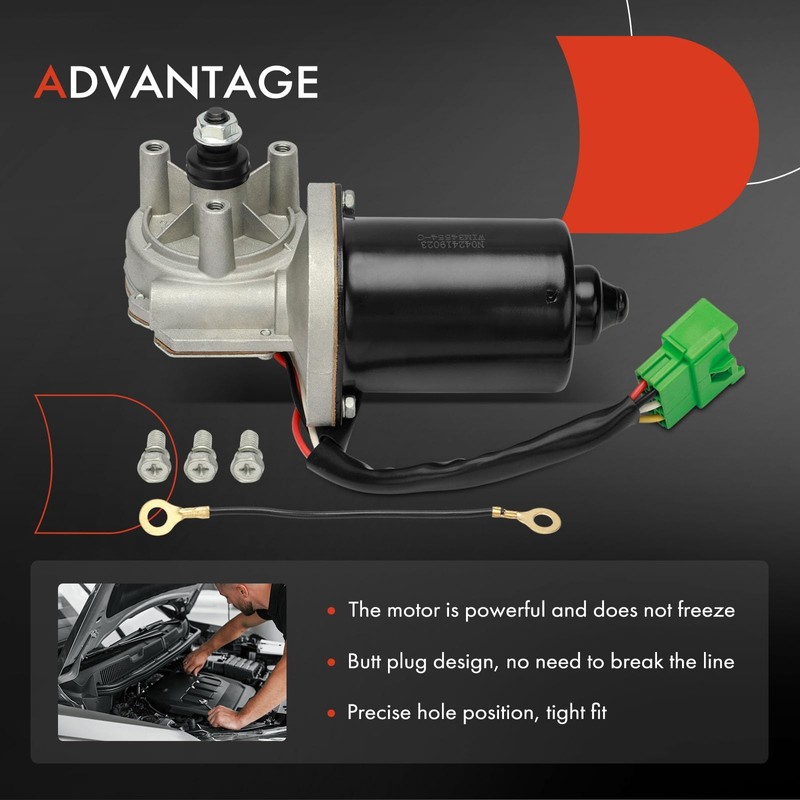 A-Premium Front Windshield Wiper Motor Compatible with Land Rover Range