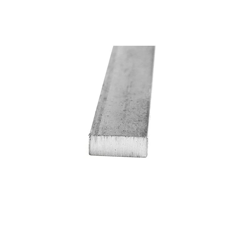 1018 Carbon Steel Rectangular Bar, Unpolished (Mill) Finish, Cold Finished