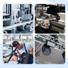 sourcing map M8x20mm to M10x20mm Double End Threaded Stud Screw