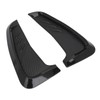 2Pcs Side Mudguard Vent Trim Left Right 20cm Glossy Black