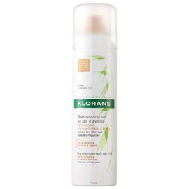Klorane Shampooing Sec au Lait d'Avoine Teinté ,Black,150ml