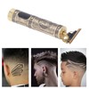 Professional Hair Trimmer T Blade Rechargeable Detail Beard Clipper with