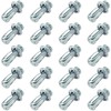20 PCS Hollow Metal Petal Jack Nuts Expension Nuts for